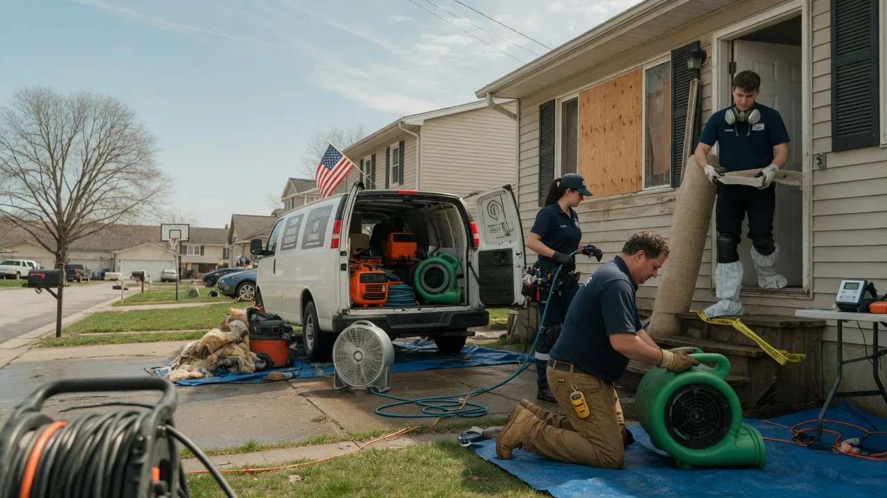 Water Damage Restoration in Shelby, IN near me